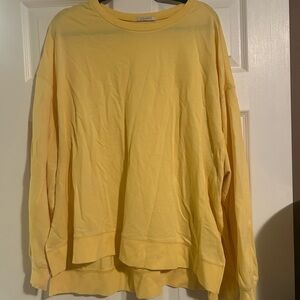 Z Supply Sunny Yellow Crewneck